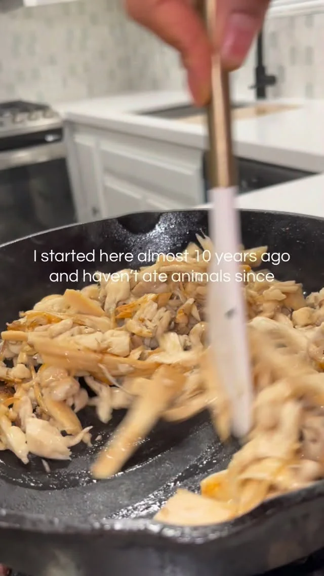 Switching to plant based meals gave me energy, clearer skin, better m...