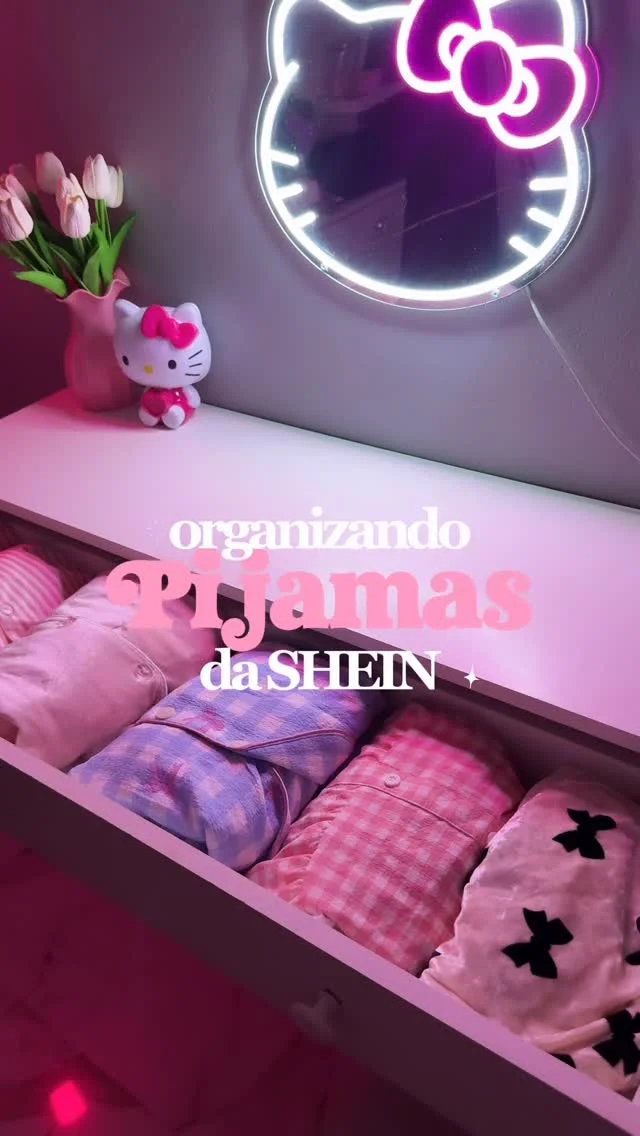 AMO pijaminhas novos 🎀💗🩰💫 CUPOM: 2BRUNamand4zk057 • @sheinbrasil...