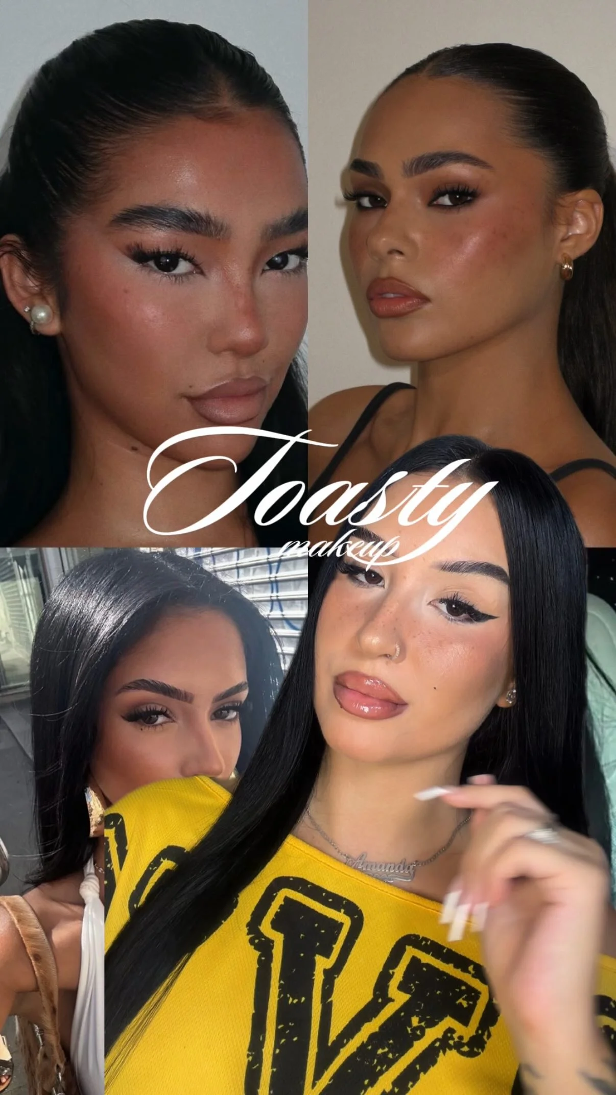 eu simplesmente AMEI essa maquiagem 🤍⭐️💋