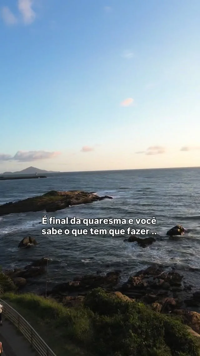 Estamos entrando nos momentos mais profundos da Quaresma. A Igreja nã...