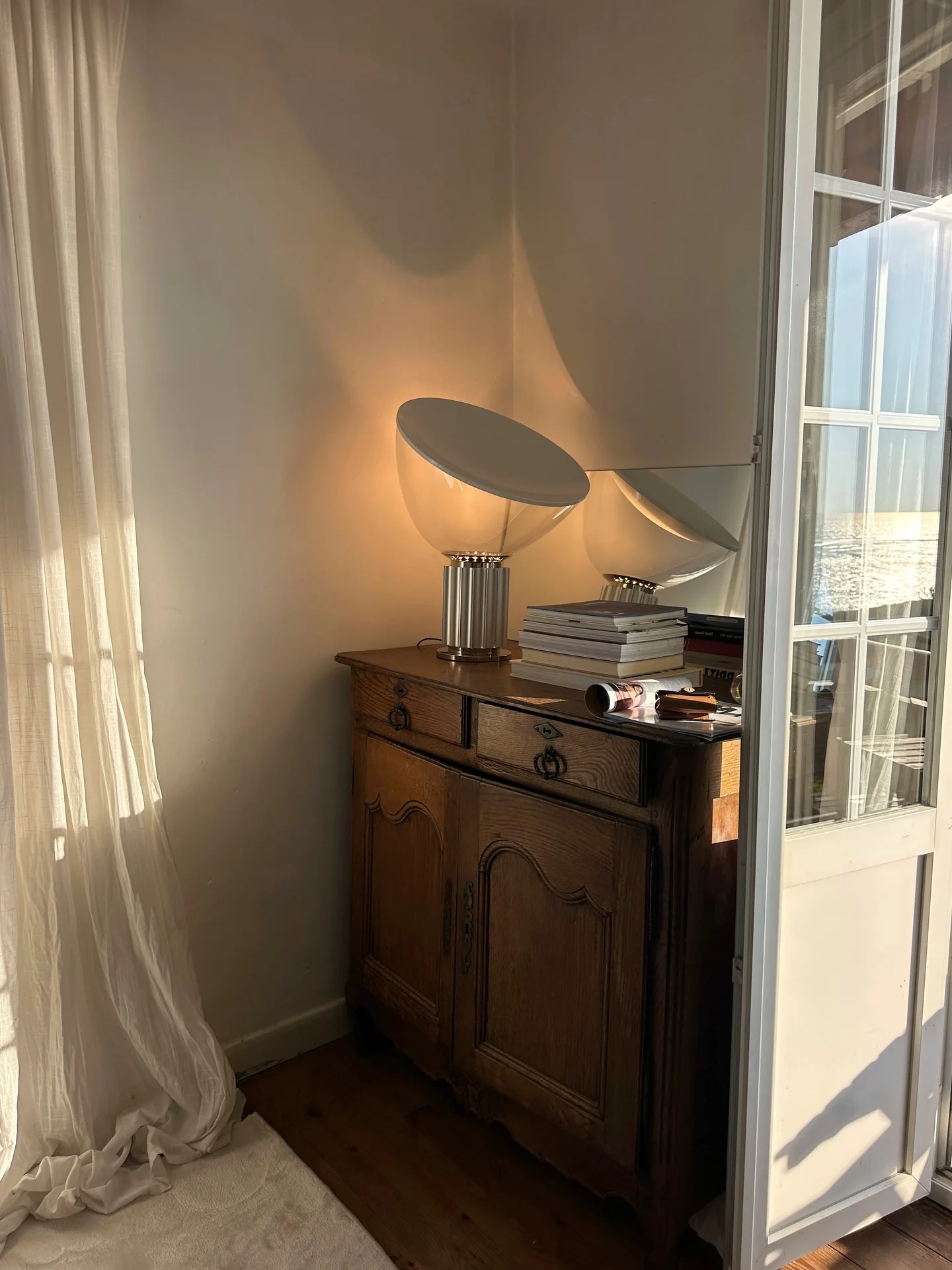 Advertisement. Obsessed with the evening light in my apartment right...