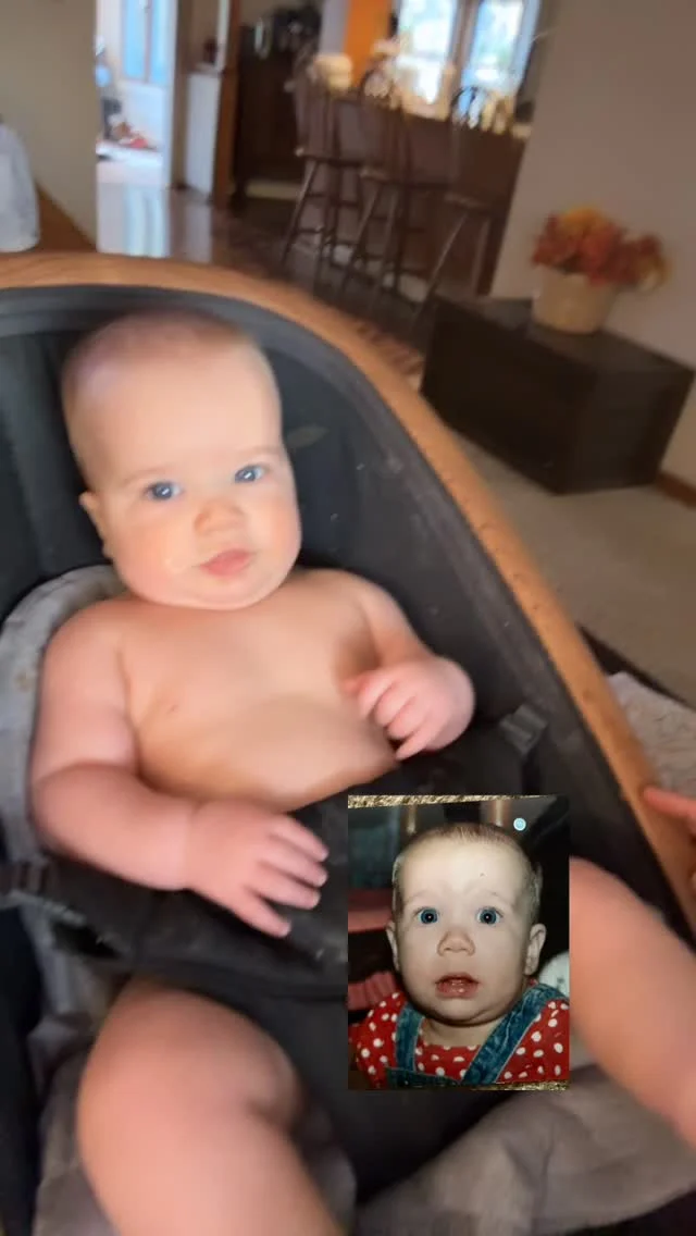 Genetics are wild! I know they change a lot. So Is he gonna look like...