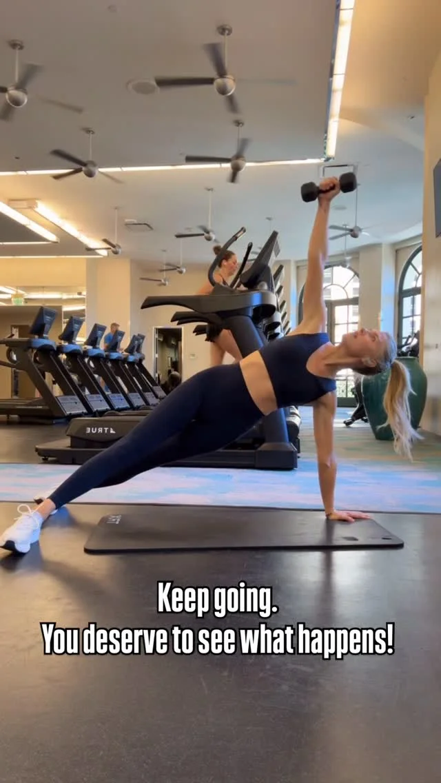 You deserve to see what happens when all your hard work pays off!!! J...