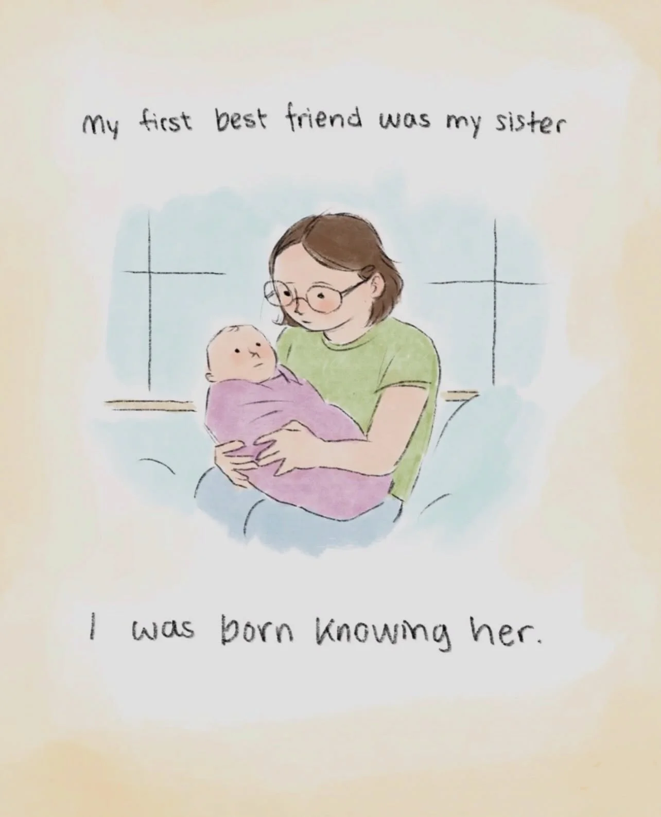 😭💓 repost @mags_maze_art Happy birthday to your sister. 🎂 . . . ....