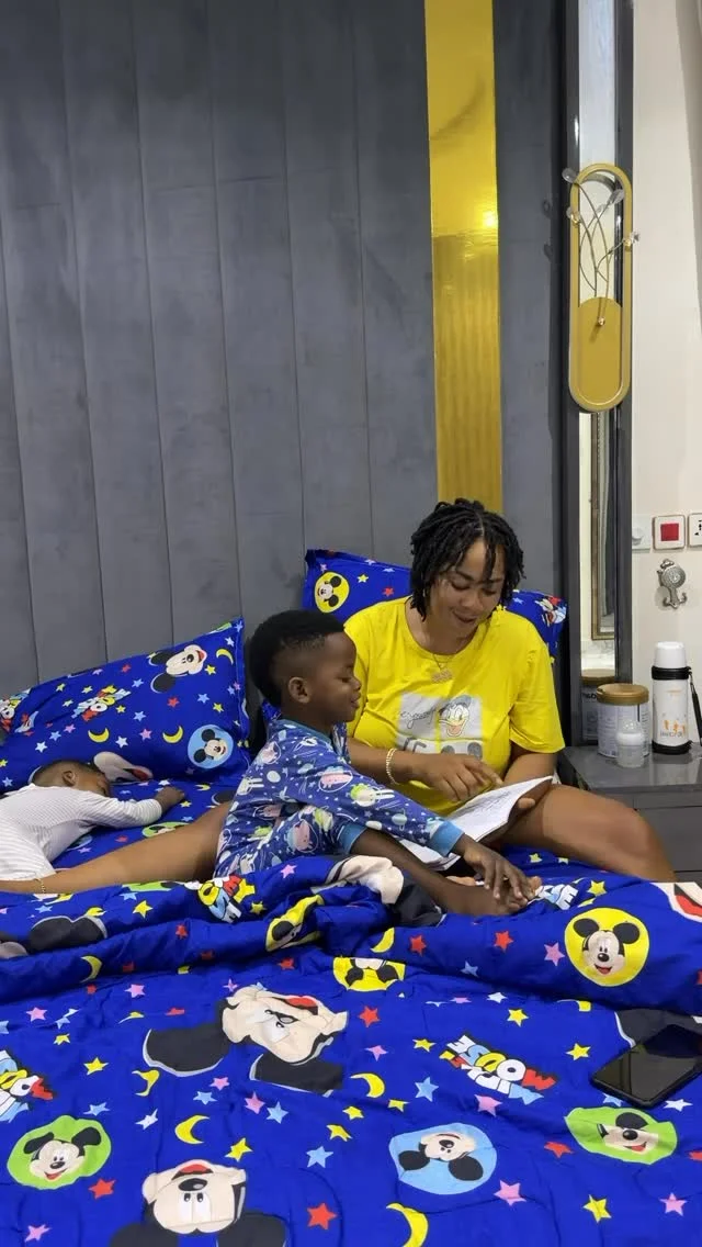 Was having such a proud mummy time as we revise for Ezem’s @tenten_ki...