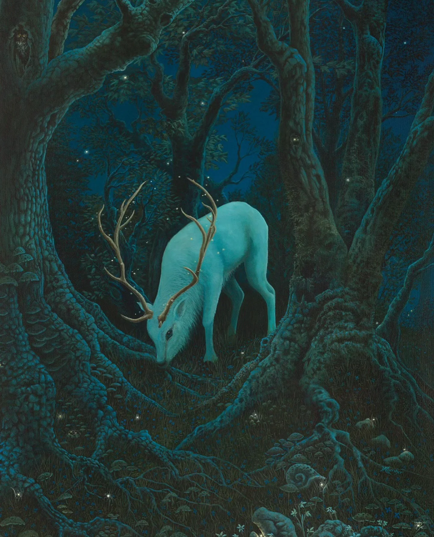 “In Celtic tradition deer are frequently the means of taking souls to...