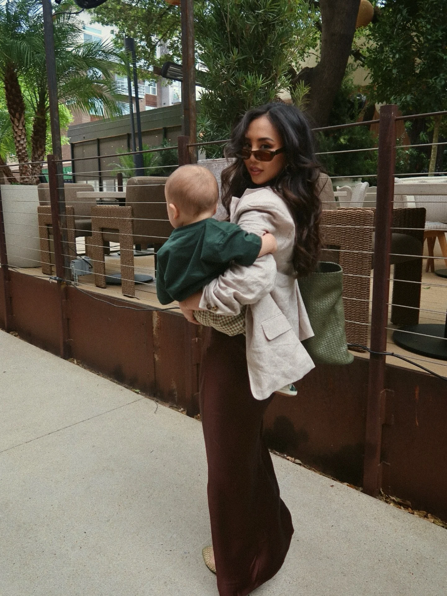 Matcha and snuggles please 🍵🧸 OOTD: @onequince #QuincePartner INFG-...