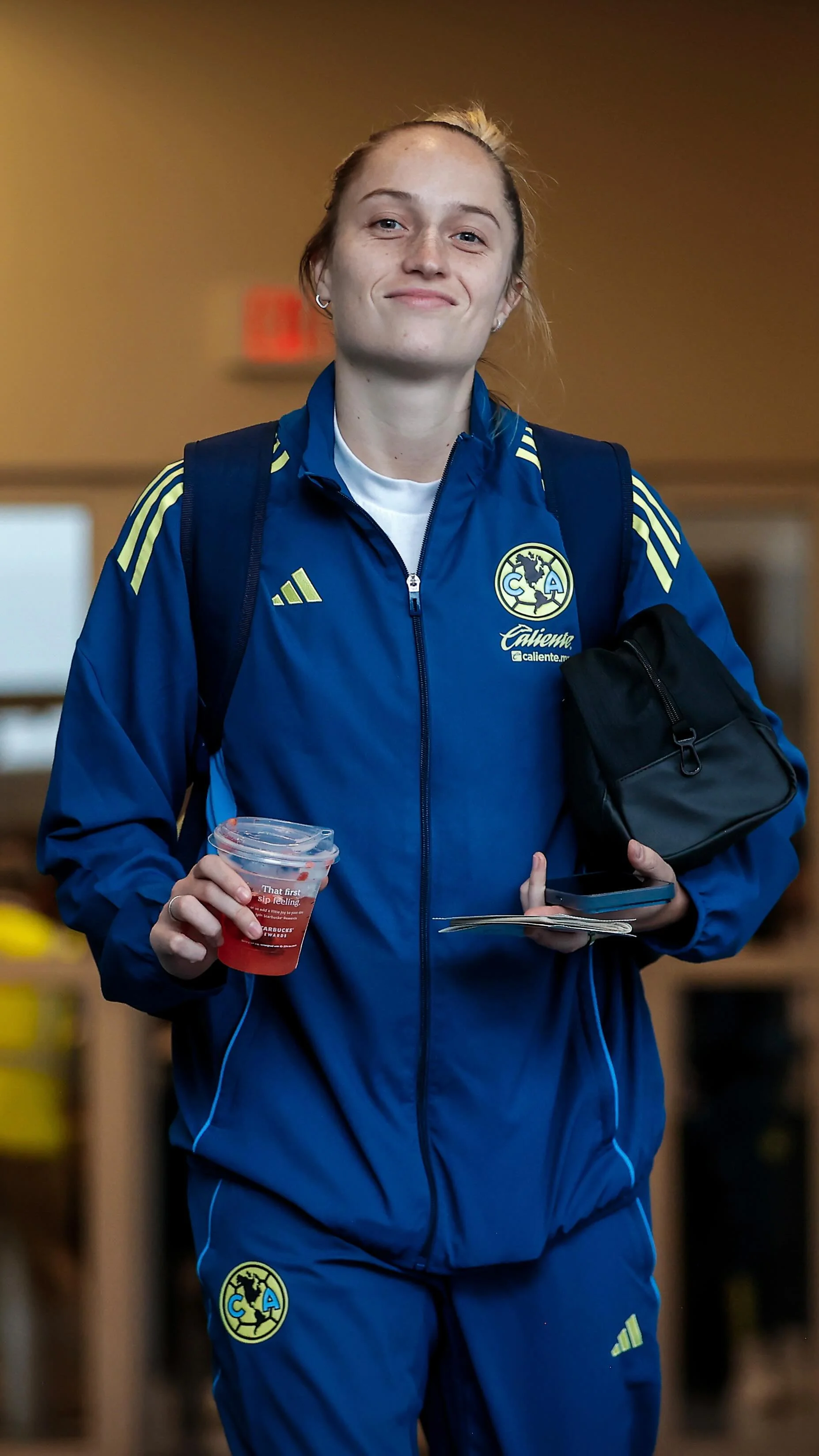 En Fayetteville, Arkansas 💪😤 ¡Con todo al #GoldenClash! 🦅 #América...