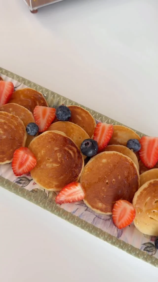 🥞 Panquequinhas Perfeitas! @carollahome_ Ingredientes • 1 ovo • ½ xí...