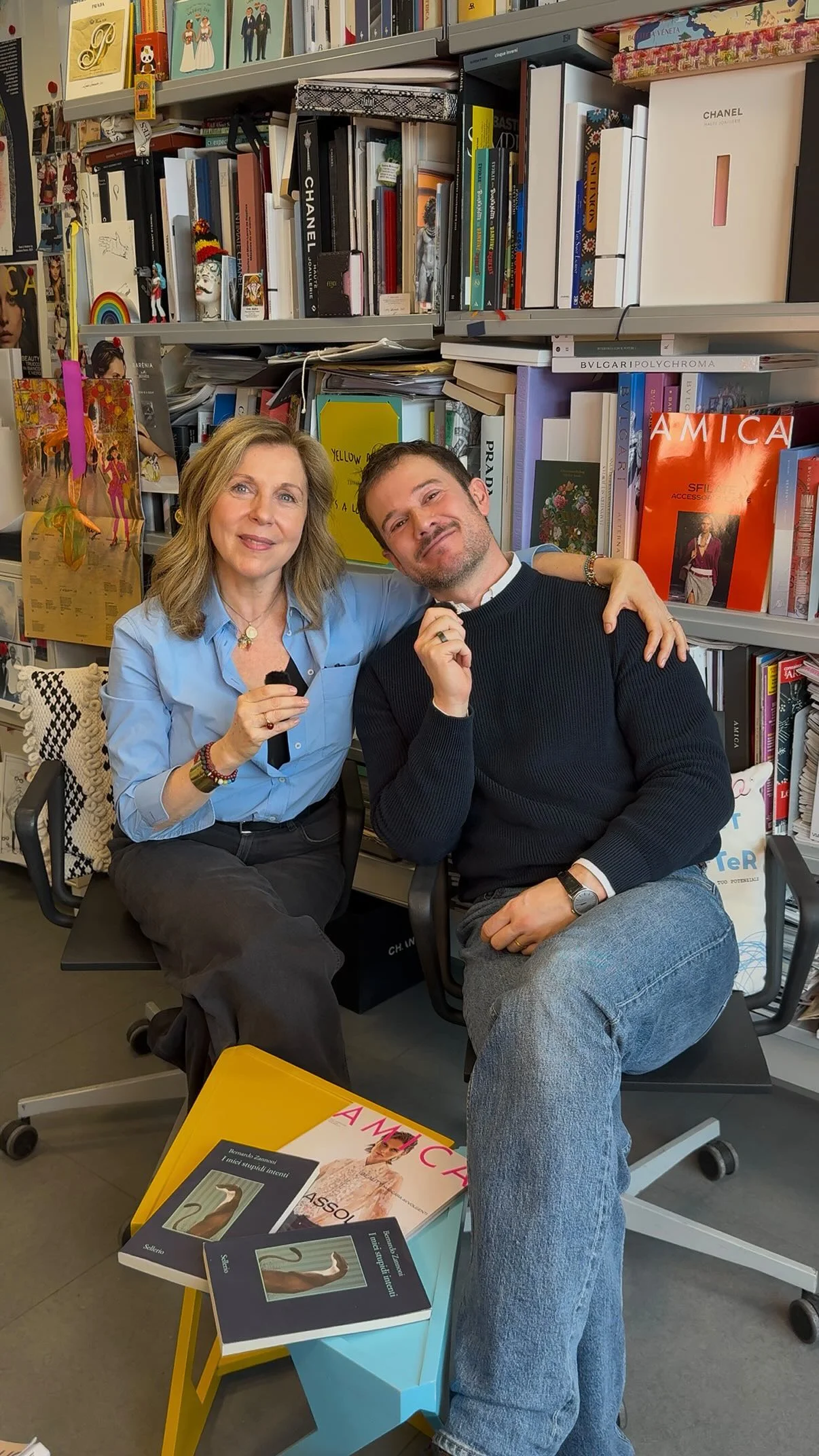 Insieme a Luisa Simonetto (@lalu_simonetto), Direttrice di Amica, e P...