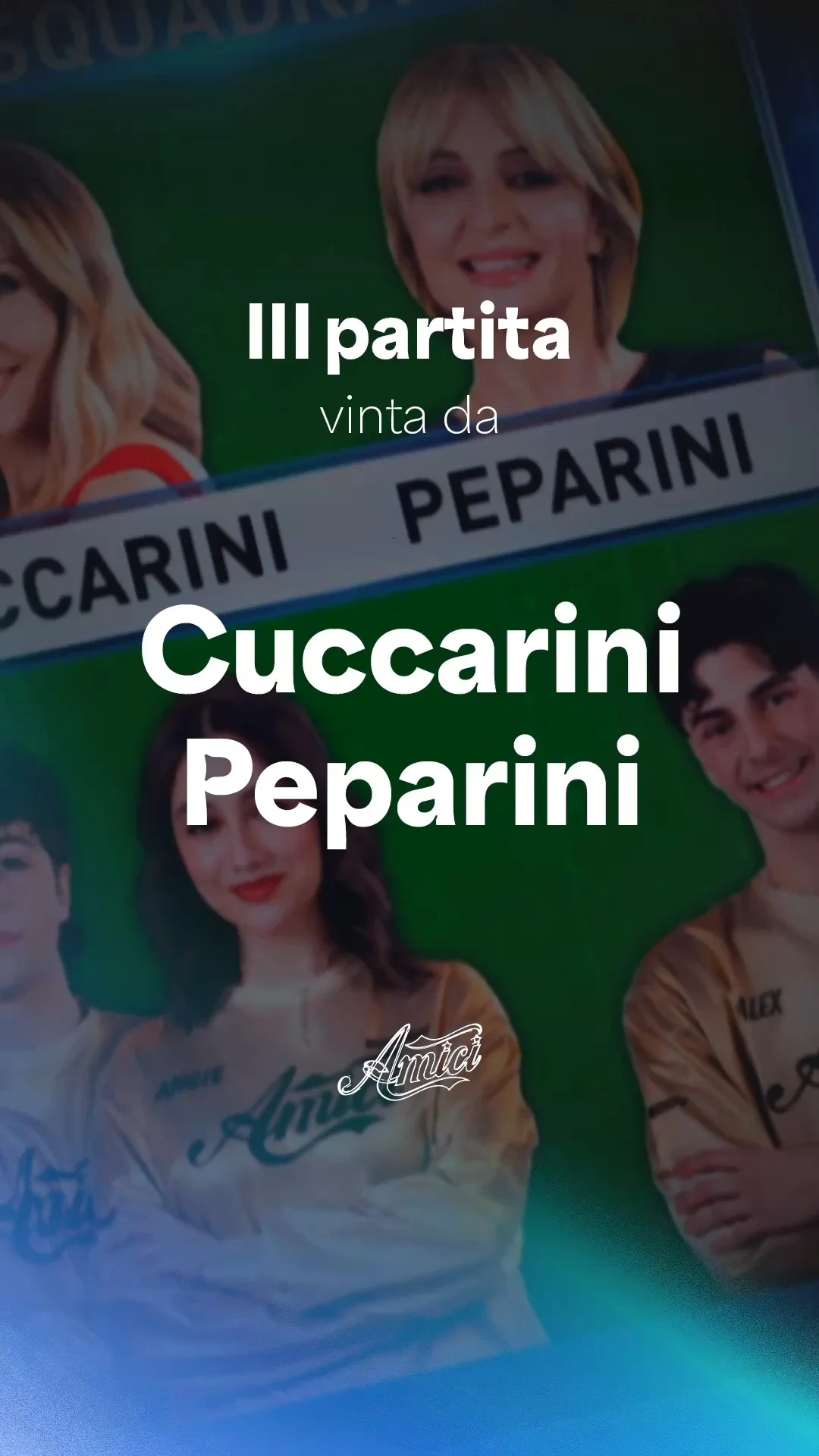 I giudici hanno votato tutte le sfide e la squadra Cuccarini-Peparini...