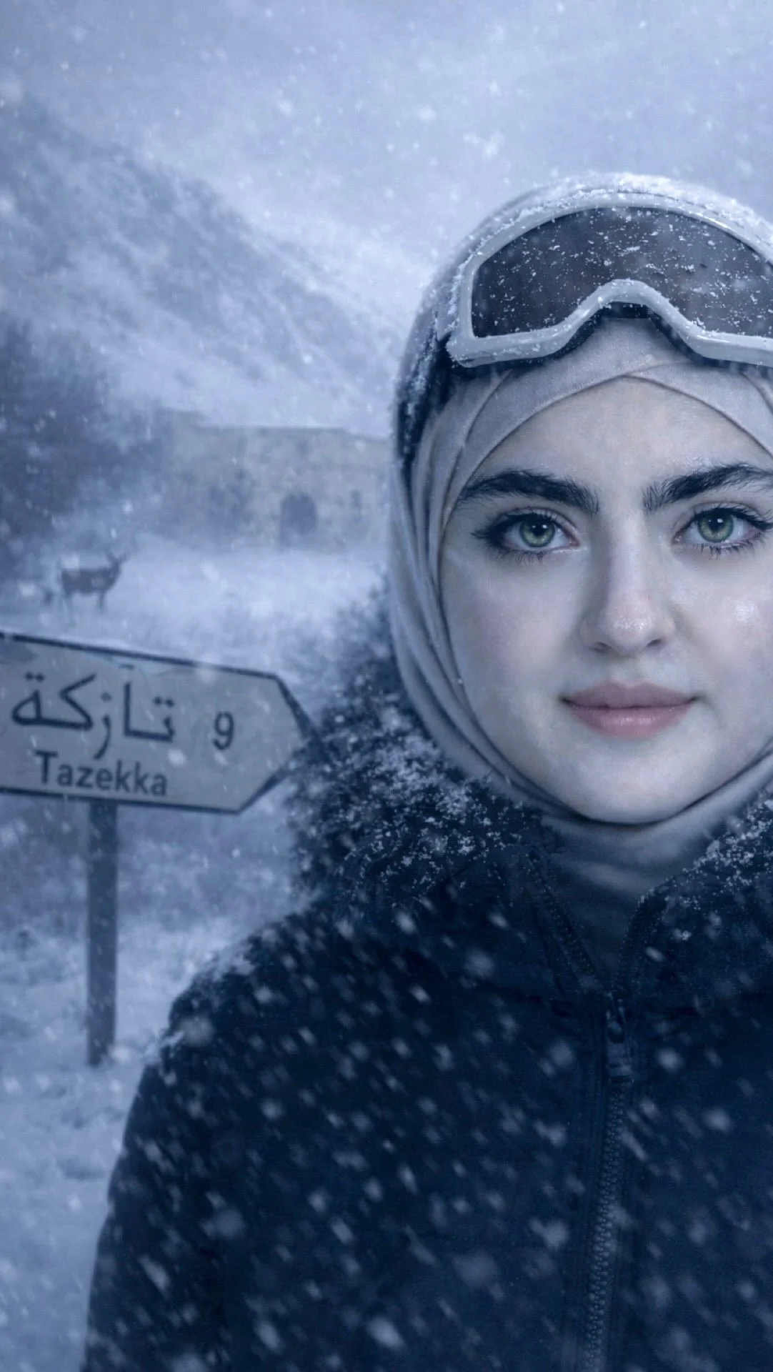 ⁨ ⁨ ⁨ ⁨ ⁨ ⁨ ⁨ ⁨ ⁨ ⁨ ⁨ ⁨ من منتزه تازكة نواحي تازة مدينتي ❄️ نبداو أول...