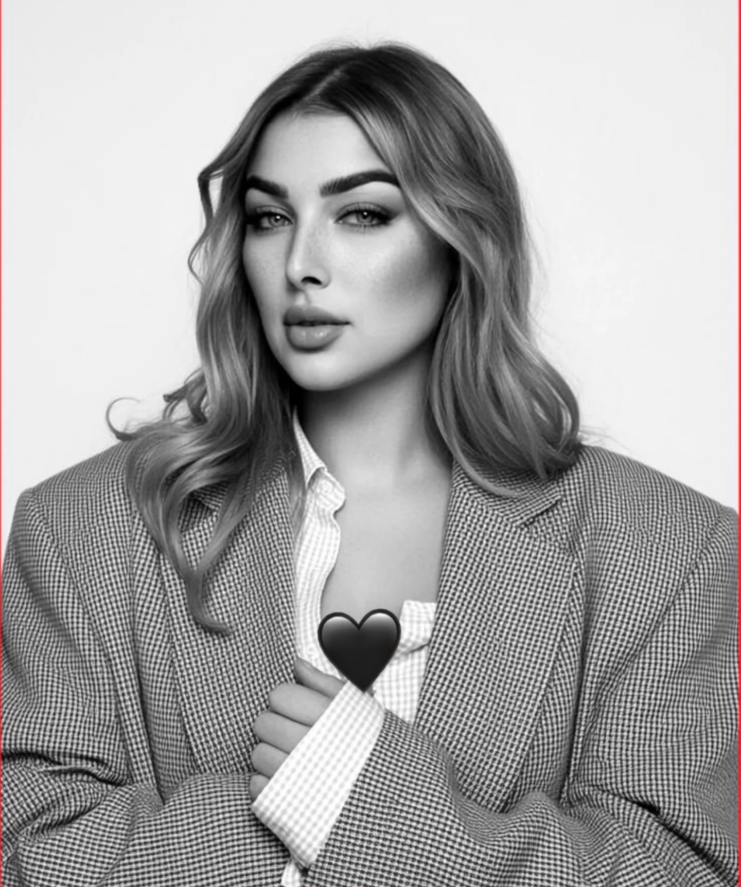 Same girl, different energy Soft face strong mind 😎