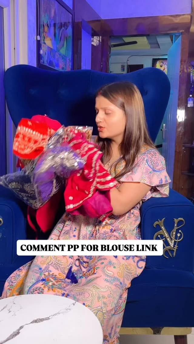 BLOUSE link के लिए कमेंट में pp या link लिखें और अपना इनबॉक्स चेक करे...