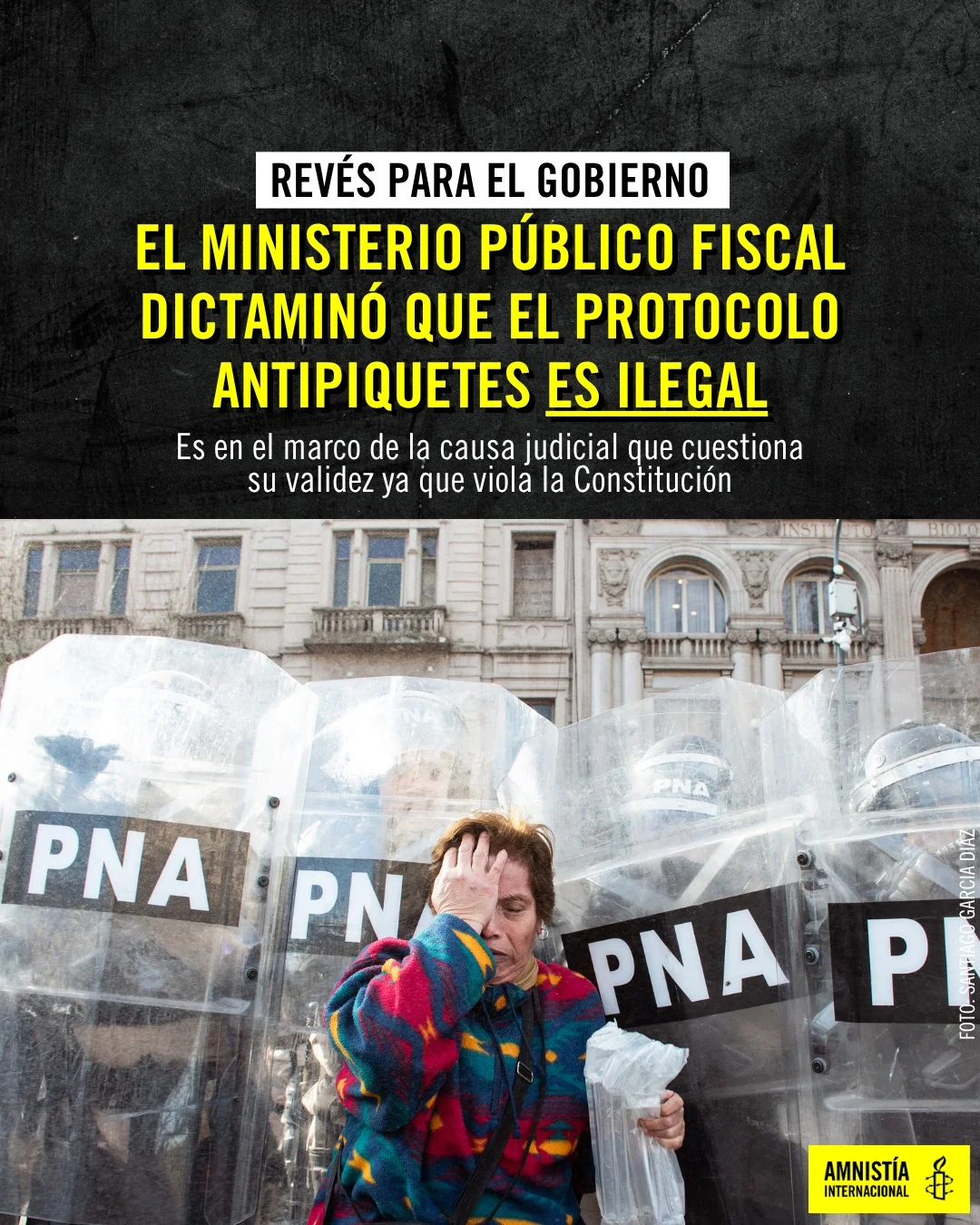 El dictamen del fiscal es en el marco de una causa que impulsamos des...