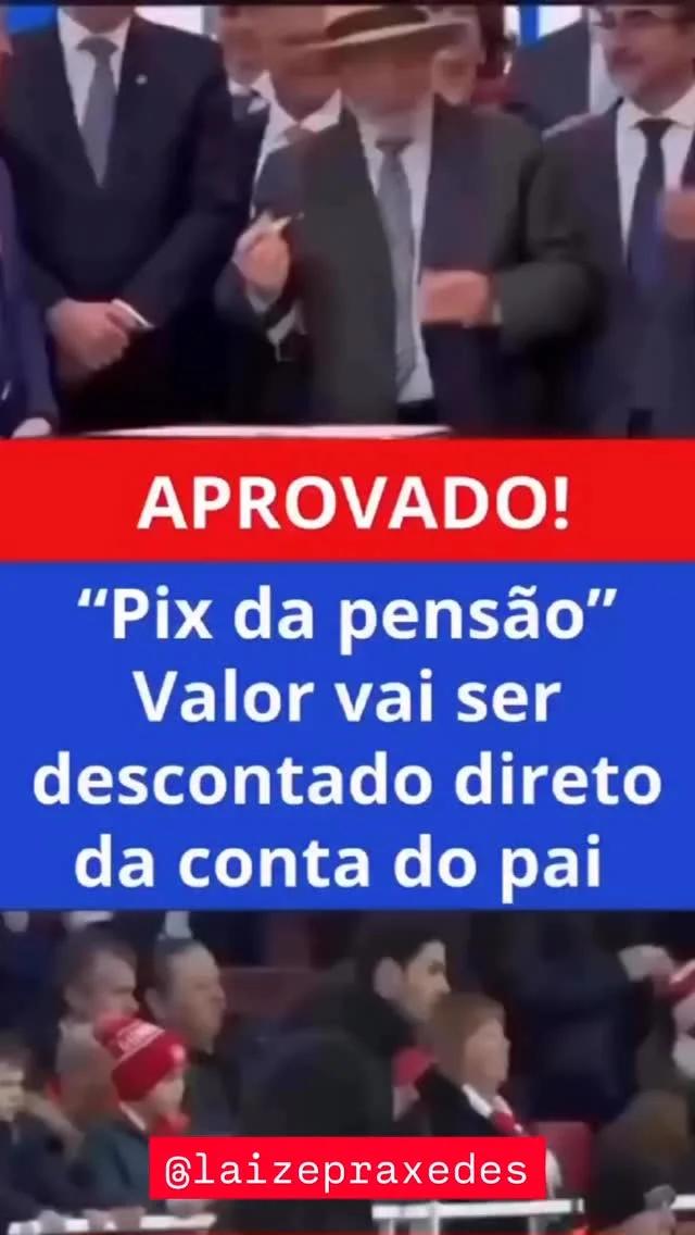APROVADO: O PIX DA PENSÃO ALIMENTÍCIA💰 A Câmara aprovou o PL 4978/20...