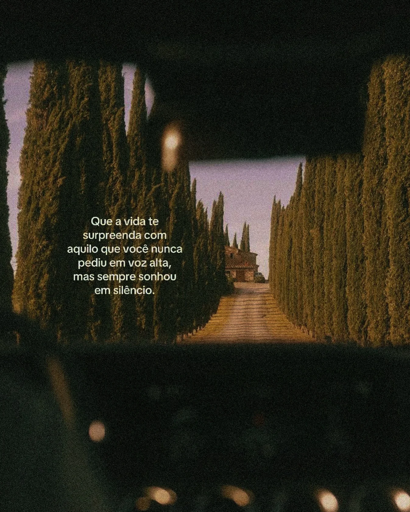 que a vida te surpreenda. ✨