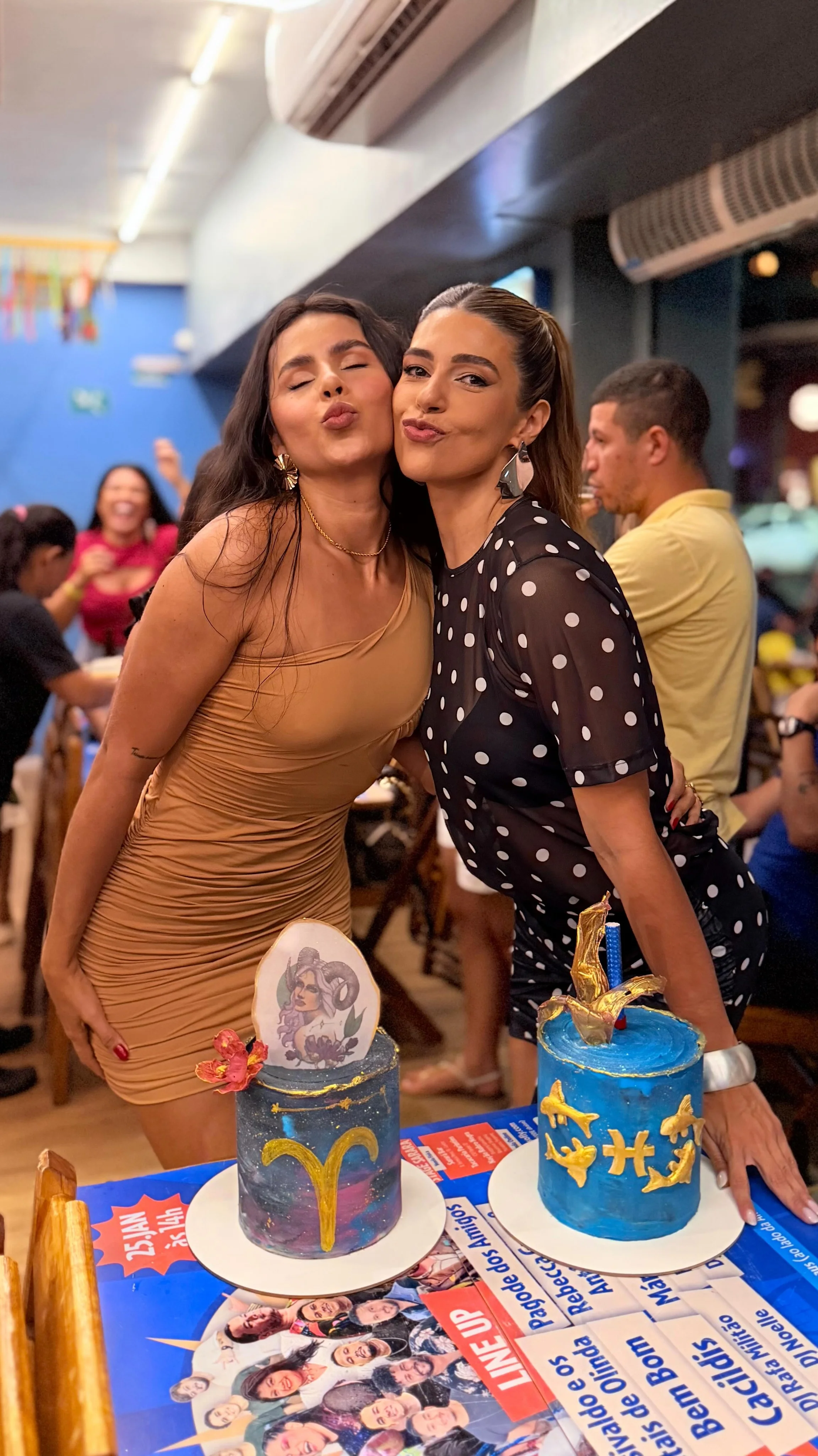 Celebrar a vida é bom demaisss, mas dividir esse momento com a amiga...