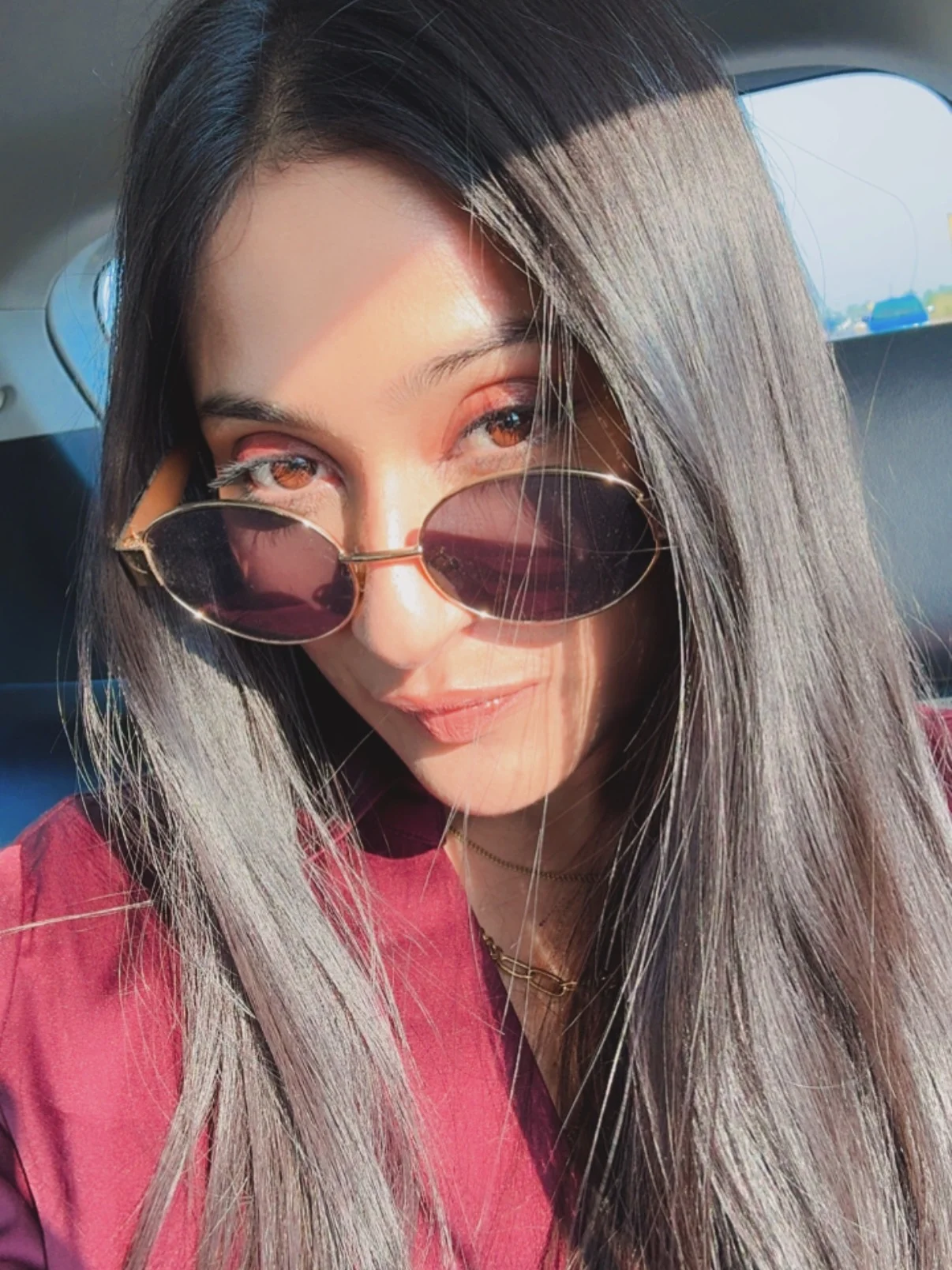 Just me and my selfies 💋