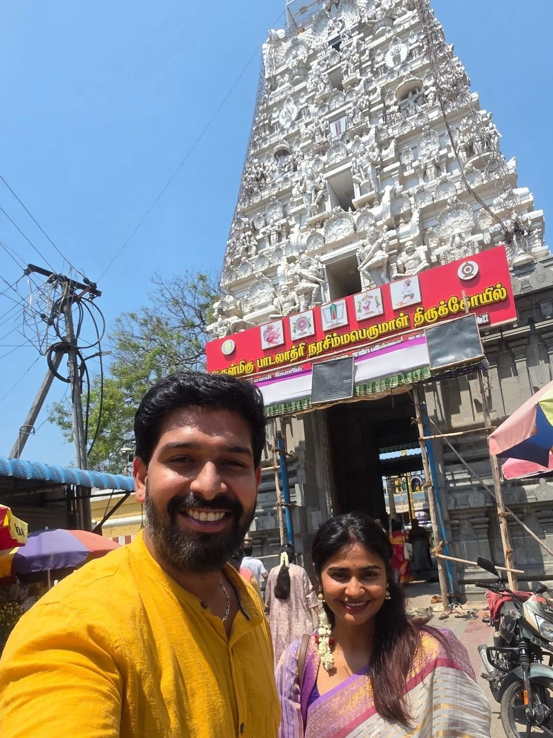 Finally Visited Singaperumal Koil – where Narasimha has three eyes -...